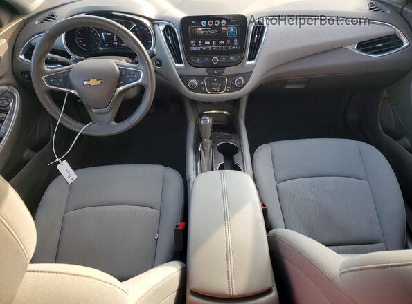 1G1ZE5ST2GF198397 2016 CHEVROLET MALIBU Gray წინა პანელის ხედი