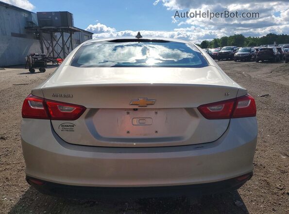 1G1ZE5ST2GF199596 2016 CHEVROLET MALIBU Beige Rear view