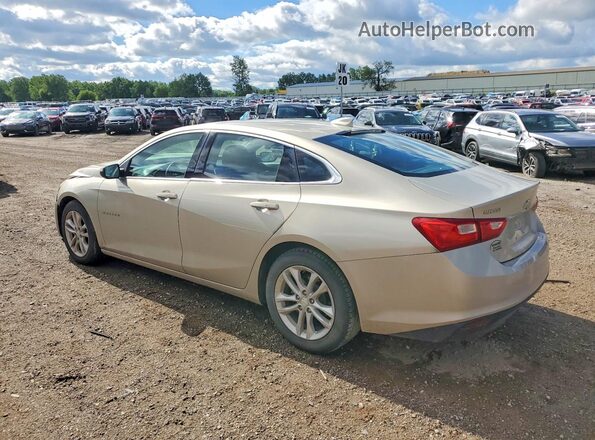 1G1ZE5ST2GF199596 2016 CHEVROLET MALIBU Beige Rear left