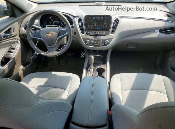 1G1ZE5ST2GF224383 2016 CHEVROLET MALIBU Black Առջևի վահանակի տեսք