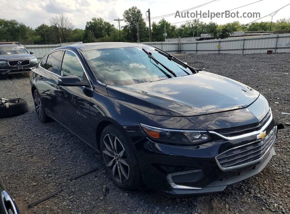 1G1ZE5ST2GF250255 2016 CHEVROLET MALIBU Черный Вид сзади