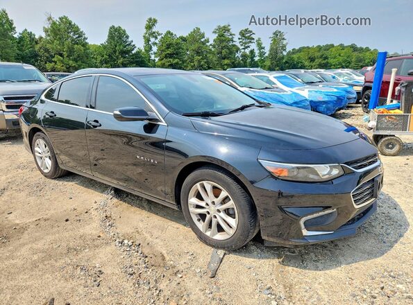 1G1ZE5ST2GF335340 2016 CHEVROLET MALIBU Black Przód prawy