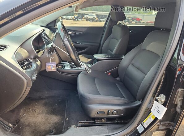 1G1ZE5ST2GF335340 2016 CHEVROLET MALIBU Black Widok wnętrza z przodu
