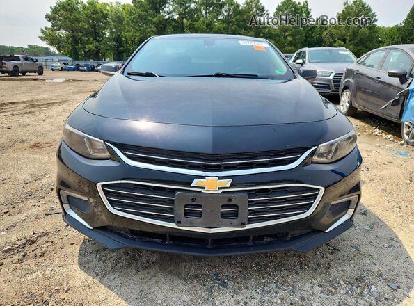 1G1ZE5ST2GF335340 2016 CHEVROLET MALIBU Black Widok z przodu