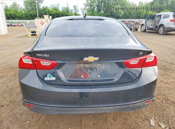 1G1ZE5ST2GF342109 2016 CHEVROLET MALIBU Black უკანა ხედი