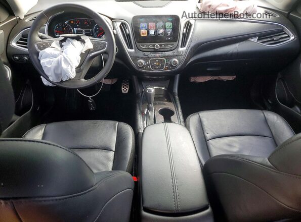 1G1ZE5ST2GF342109 2016 CHEVROLET MALIBU Black წინა პანელის ხედი