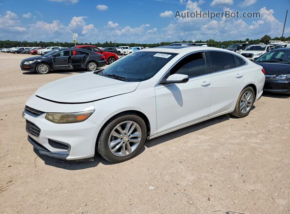 1G1ZE5ST2GF348900 2016 CHEVROLET MALIBU White Rear left