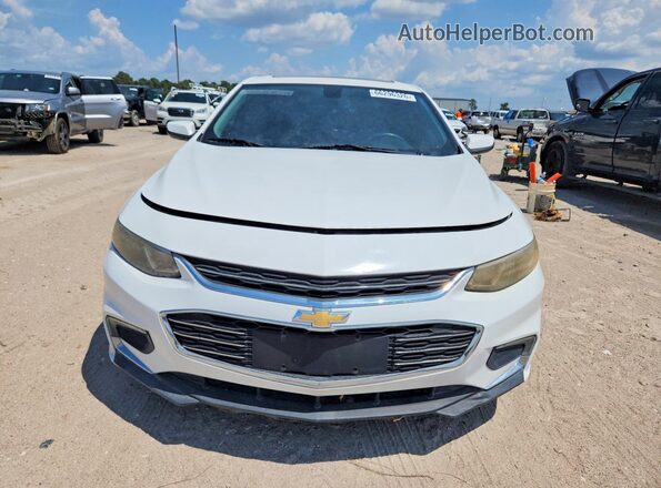 1G1ZE5ST2GF348900 2016 CHEVROLET MALIBU White Rear seats view