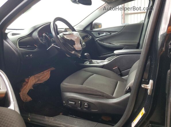 1G1ZE5ST2HF118520 2017 CHEVROLET MALIBU Black Vista interior delantera