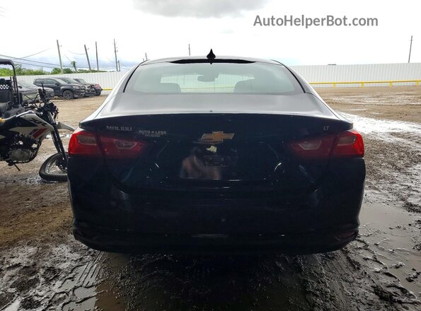 1G1ZE5ST2HF118520 2017 CHEVROLET MALIBU Black Vista trasera
