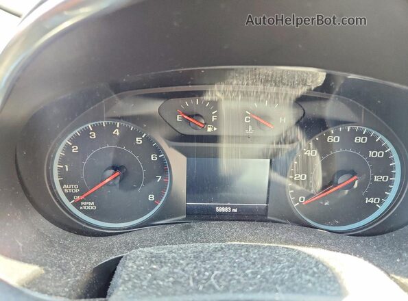 1G1ZE5ST2HF209786 2017 CHEVROLET MALIBU Silver Widok zestawu wskaźników