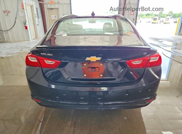 1G1ZE5ST2HF215250 2017 CHEVROLET MALIBU Black Widok z tyłu