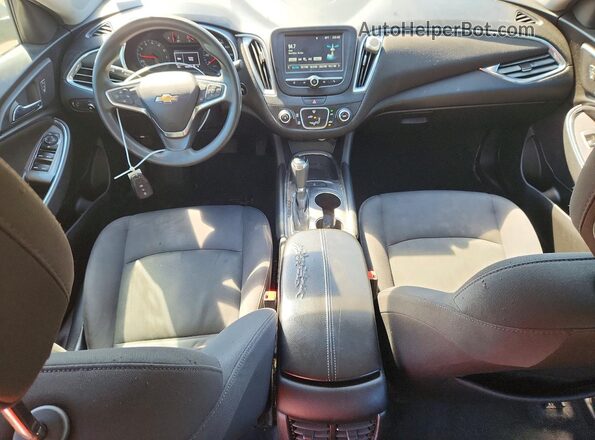 1G1ZE5ST2HF283693 2017 CHEVROLET MALIBU White წინა პანელის ხედი