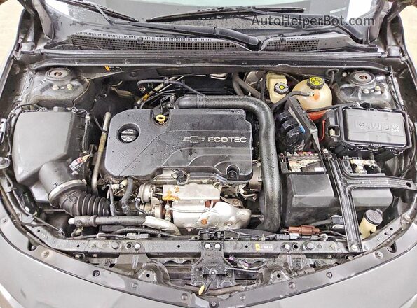 1G1ZE5ST3GF207186 2016 CHEVROLET MALIBU Gray უკანა სალონის ხედი