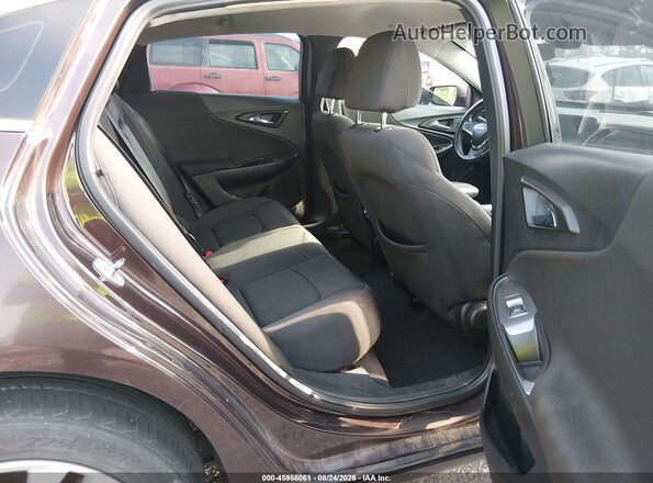 1G1ZE5ST3GF240821 2016 CHEVROLET MALIBU Dark Brown Вид наклейки з VIN-кодом