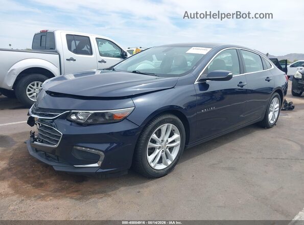 1G1ZE5ST3GF293552 2016 CHEVROLET MALIBU Blue Передня ліва чверть