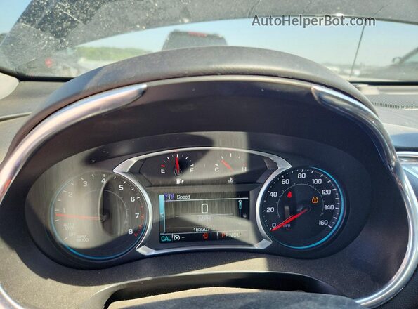1G1ZE5ST3GF337047 2016 CHEVROLET MALIBU Black Vista del cuadro de instrumentos