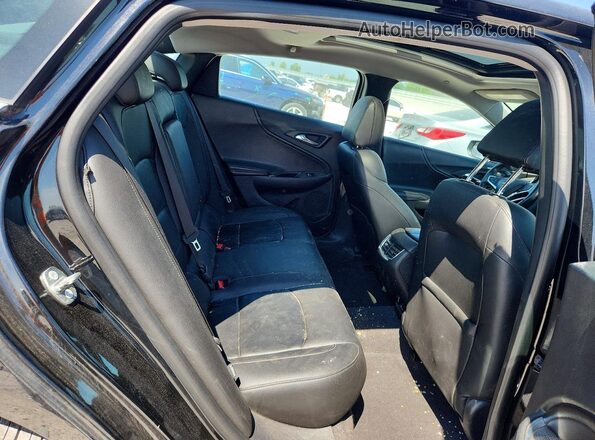 1G1ZE5ST3GF337047 2016 CHEVROLET MALIBU Black Vista de los asientos traseros