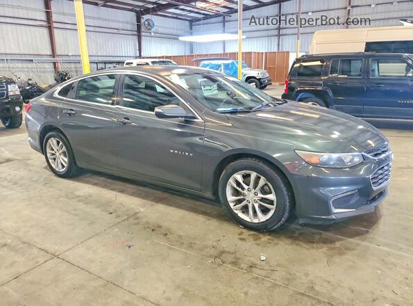 1G1ZE5ST3GF341387 2016 CHEVROLET MALIBU Gray Przód prawy