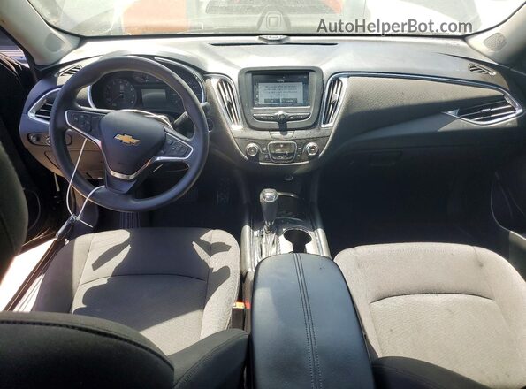 1G1ZE5ST3HF291611 2017 CHEVROLET MALIBU Синий Вид панели приборов