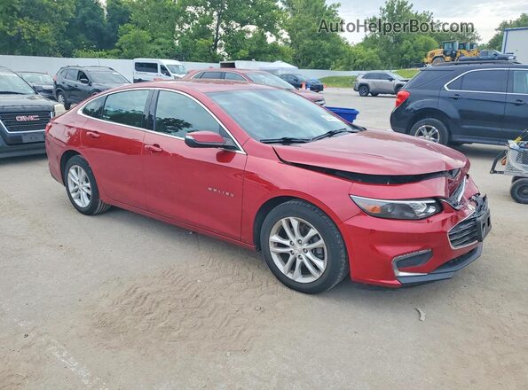 1G1ZE5ST4GF248071 2016 CHEVROLET MALIBU Red Przód prawy