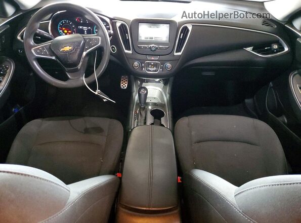 1G1ZE5ST4GF298615 2016 CHEVROLET MALIBU Серый Вид панели приборов