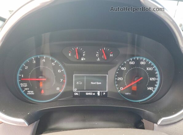 1G1ZE5ST4GF309659 2016 CHEVROLET MALIBU Серый Вид щитка приборов