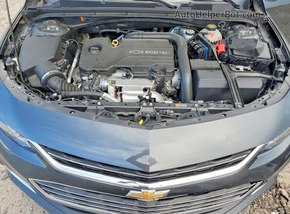 1G1ZE5ST4GF309659 2016 CHEVROLET MALIBU Серый Вид задней части салона