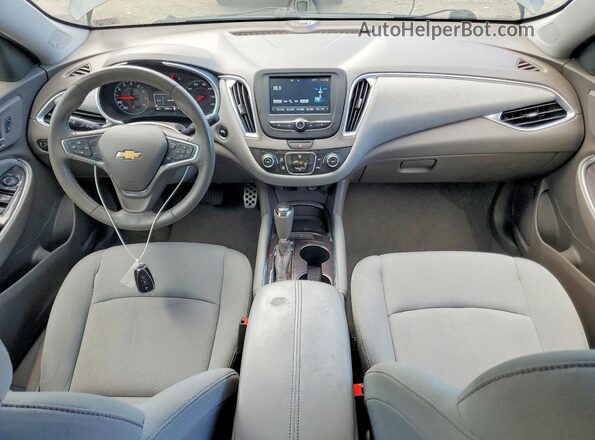 1G1ZE5ST4GF309659 2016 CHEVROLET MALIBU Серый Вид панели приборов