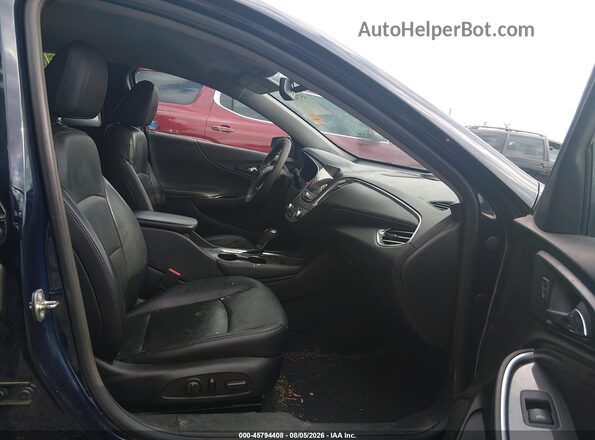 1G1ZE5ST4GF358585 2016 CHEVROLET MALIBU Blue Вид салону спереду