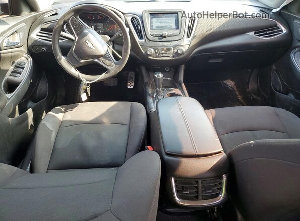 1G1ZE5ST4HF167136 2017 CHEVROLET MALIBU Silver Առջևի վահանակի տեսք