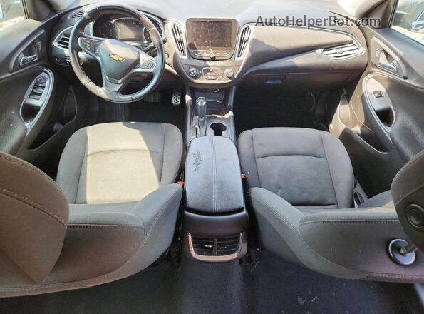 1G1ZE5ST4HF171302 2017 CHEVROLET MALIBU Black წინა პანელის ხედი