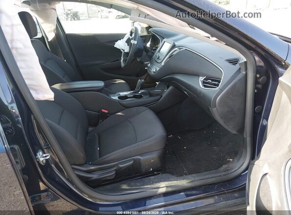 1G1ZE5ST4HF226623 2017 CHEVROLET MALIBU Blue Вид салону спереду