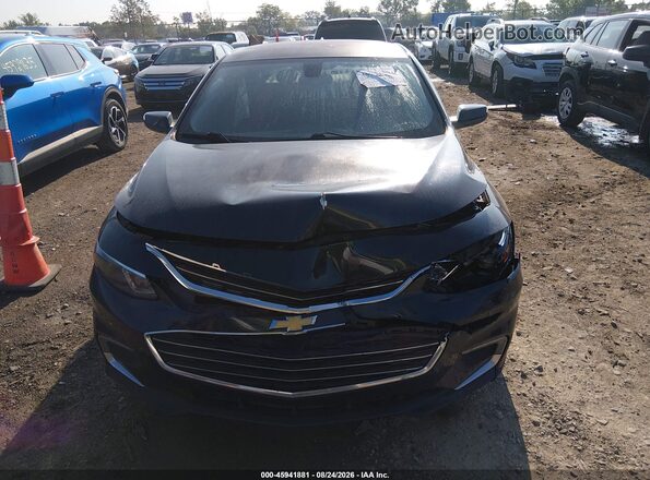 1G1ZE5ST4HF226623 2017 CHEVROLET MALIBU Blue Вид щитка приладів