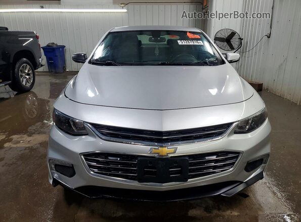 1G1ZE5ST5GF184364 2016 CHEVROLET MALIBU Silver Front view
