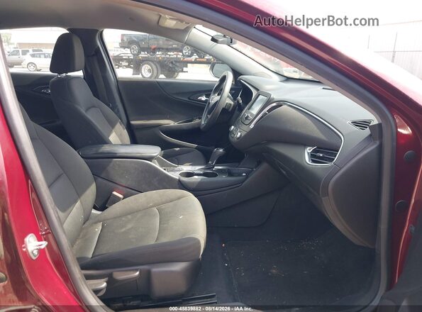 1G1ZE5ST5GF230503 2016 CHEVROLET MALIBU Red Вид салону спереду