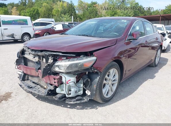 1G1ZE5ST5GF230503 2016 CHEVROLET MALIBU Red Передня ліва чверть