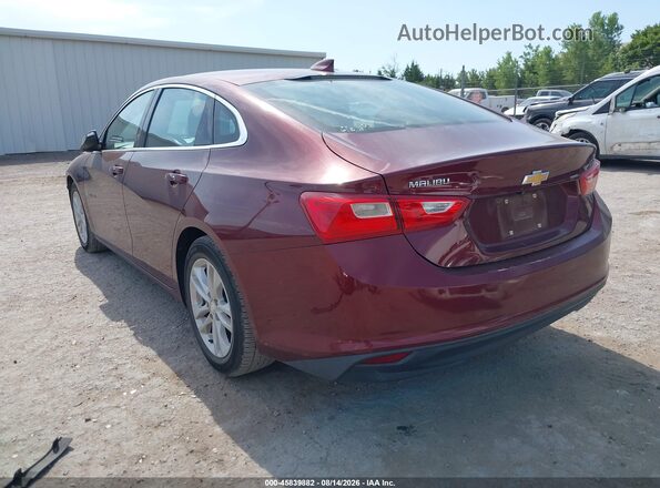 1G1ZE5ST5GF230503 2016 CHEVROLET MALIBU Red Задня ліва чверть