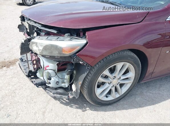1G1ZE5ST5GF230503 2016 CHEVROLET MALIBU Red Вид спереду