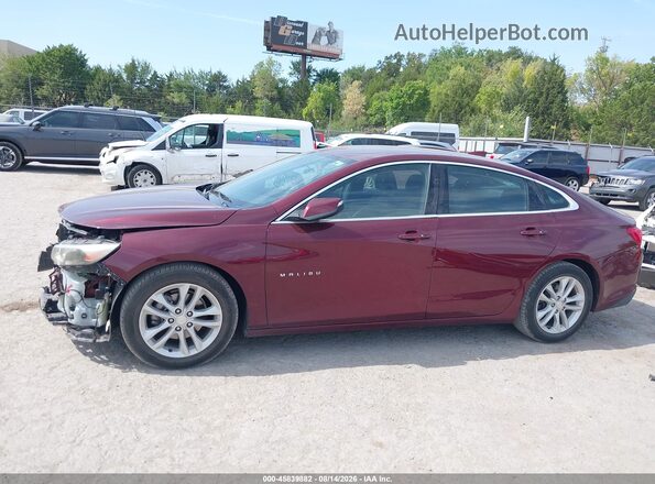 1G1ZE5ST5GF230503 2016 CHEVROLET MALIBU Red 