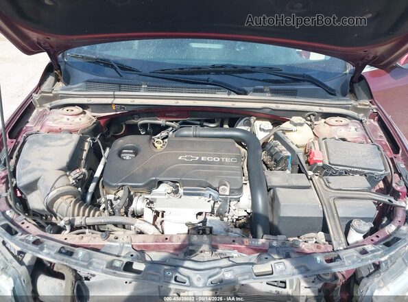 1G1ZE5ST5GF230503 2016 CHEVROLET MALIBU Red Вид ззаду