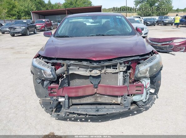 1G1ZE5ST5GF230503 2016 CHEVROLET MALIBU Red Вид задньої частини салону