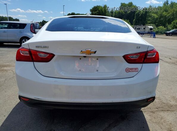 1G1ZE5ST5GF244014 2016 CHEVROLET MALIBU Белый Вид сзади