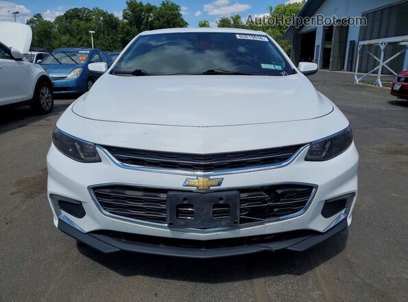 1G1ZE5ST5GF244014 2016 CHEVROLET MALIBU Белый Вид спереди