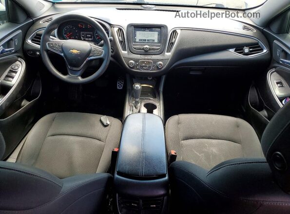 1G1ZE5ST5GF244014 2016 CHEVROLET MALIBU Белый Вид панели приборов