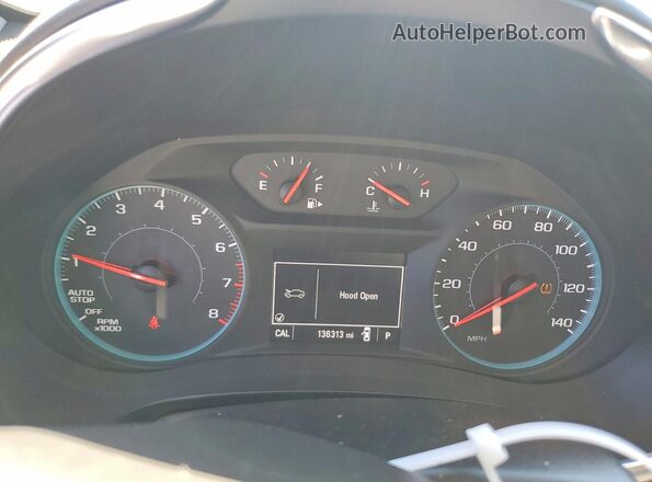 1G1ZE5ST5GF303529 2016 CHEVROLET MALIBU White ხელსაწყოთა პანელის ხედი