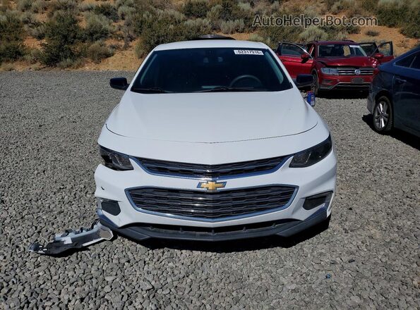 1G1ZE5ST5GF303529 2016 CHEVROLET MALIBU White წინა ხედი