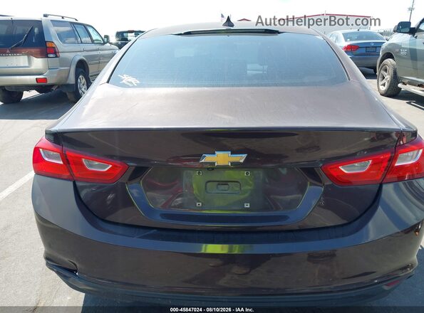 1G1ZE5ST5GF308942 2016 CHEVROLET MALIBU Brown 