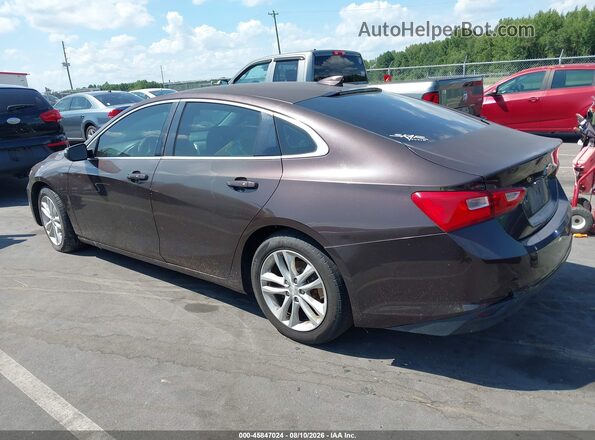 1G1ZE5ST5GF308942 2016 CHEVROLET MALIBU Brown Widok wnętrza z tyłu