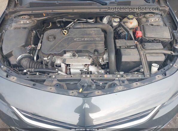 1G1ZE5ST5GF323523 2016 CHEVROLET MALIBU Gray Вид ззаду